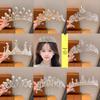 Girls' Crystal Pearl Princess Crown for Birthdays, Weddings & Performances