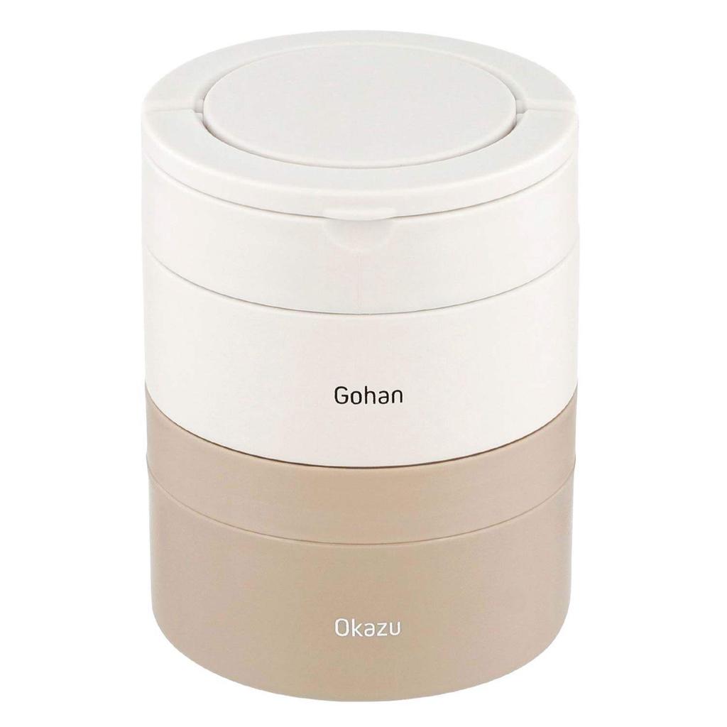 

Bestco Ізольований 2-ярусний ланч-бокс Білий 700 мл