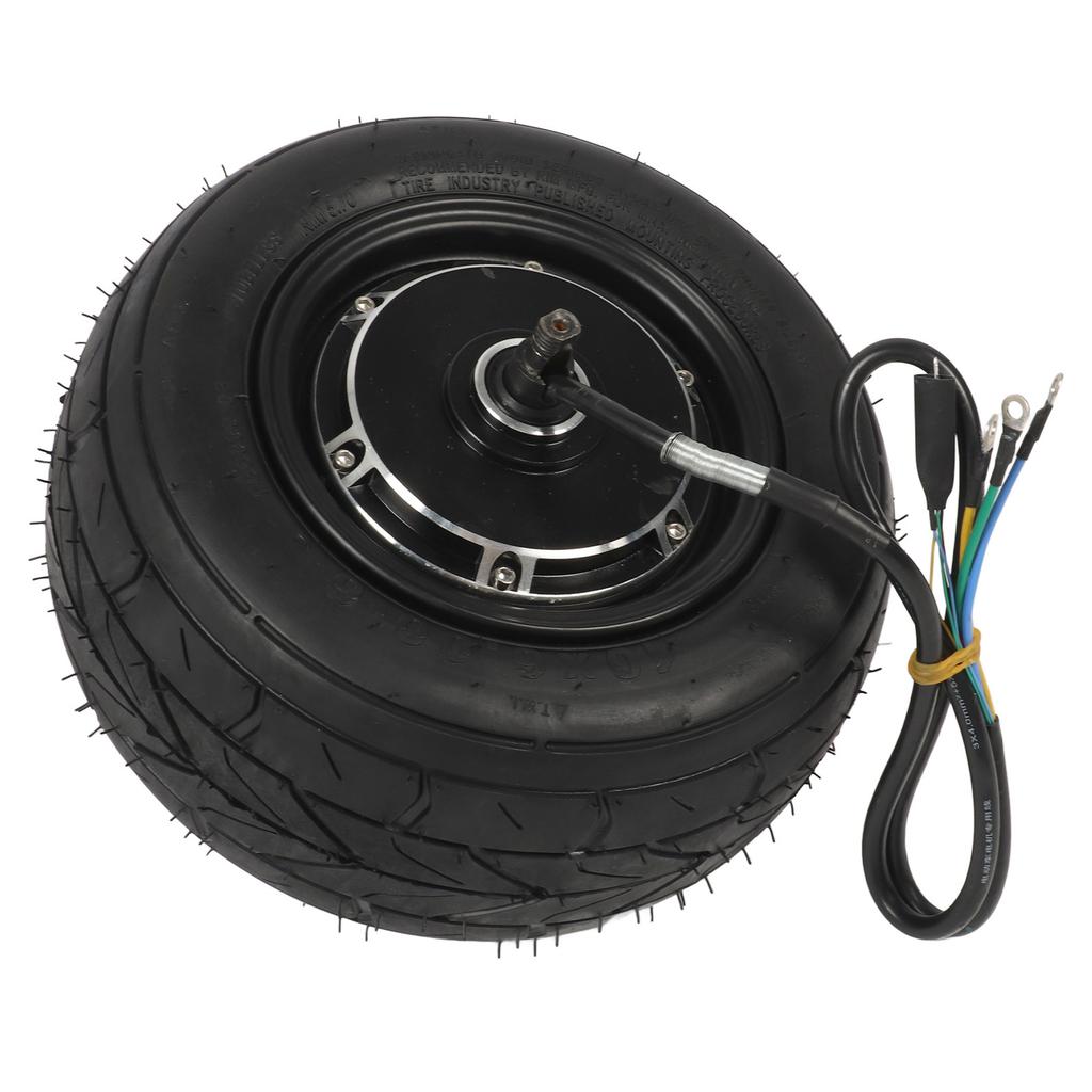 10palcový 48V‑72V 2000‑3000W Bezdušový Motor v Náboji s Vakuovou Pneumatikou Duální Hall Bezuhlíkový DC Motor s Kotoučovou Brzdou pro Elektrickou Motorku Skútr