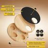 Round Wooden Dog Scratching Post,Cat Scratching Post, Nail Trimmer, Portable Scratching Toy with Built-in Treat Box,pet Supplies