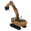 Rýpadlo-nakladač Těžké kolové rypadlo Odolné 1: 60 měřítko Staveništní bagr Digger pro děti Dekorace