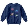 Space Exploration Planets Rocket Sweatshirt Celestial Jumper