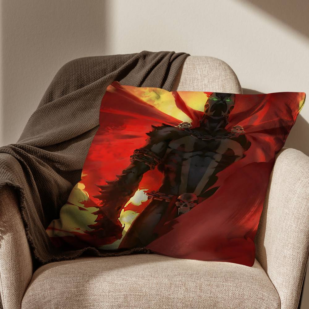 

speed agility stunts Spawn Cushion Cover Suitable For Sofa Car Bedroom Office Cushions Decorative Pillow Case 30x30cm