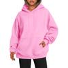 Solid Minimalist Women's Hoodie, Long Sleeve with Pocket Casual Daily Wear Women Hoodies Autumn