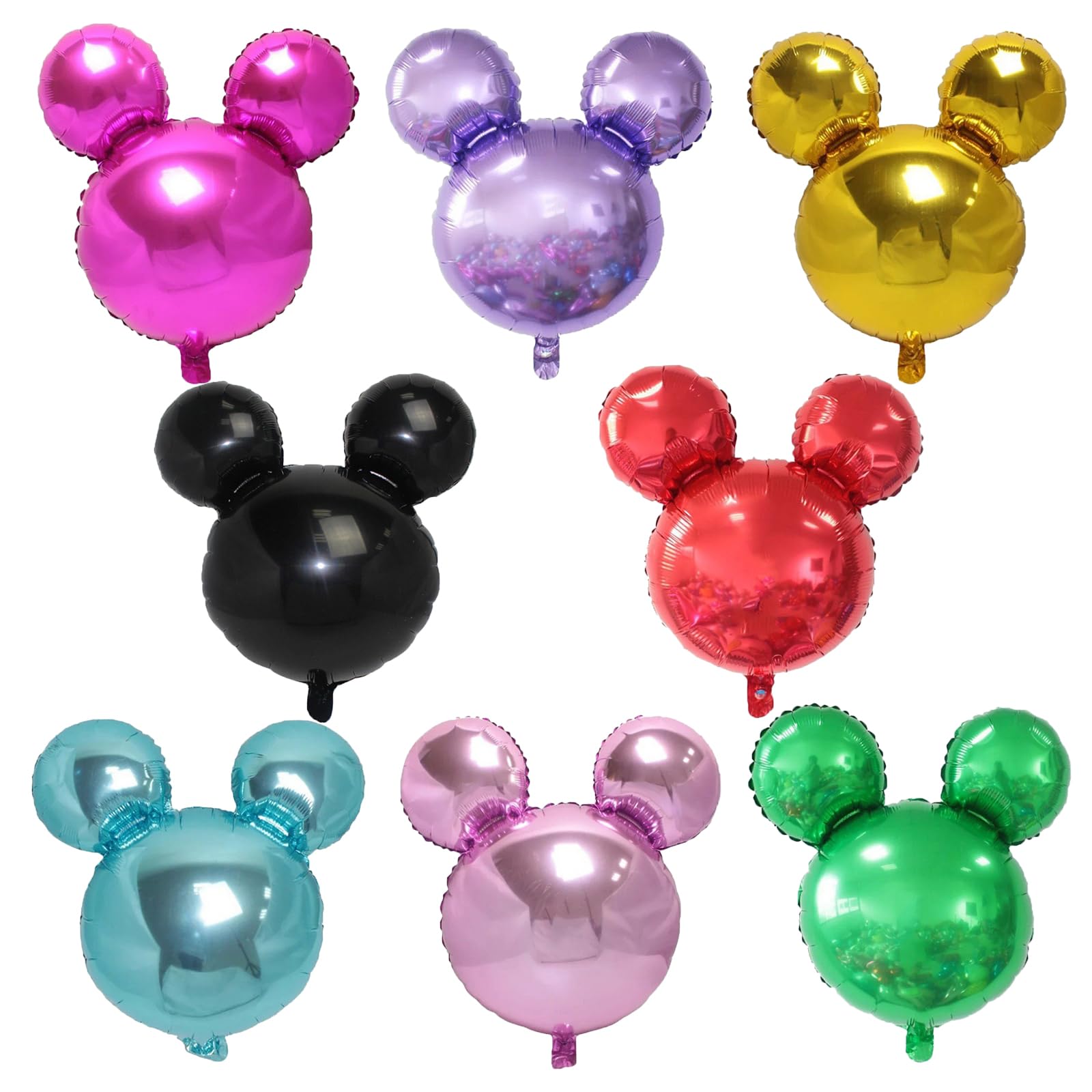 

Воздушные шары с Микки Маусом, Набор из 8 штук, Товары для вечеринок, Украшения, Розовый, Голубой, Зеленый, Сиреневый, Золотой, Малиновый, Красный, Черный