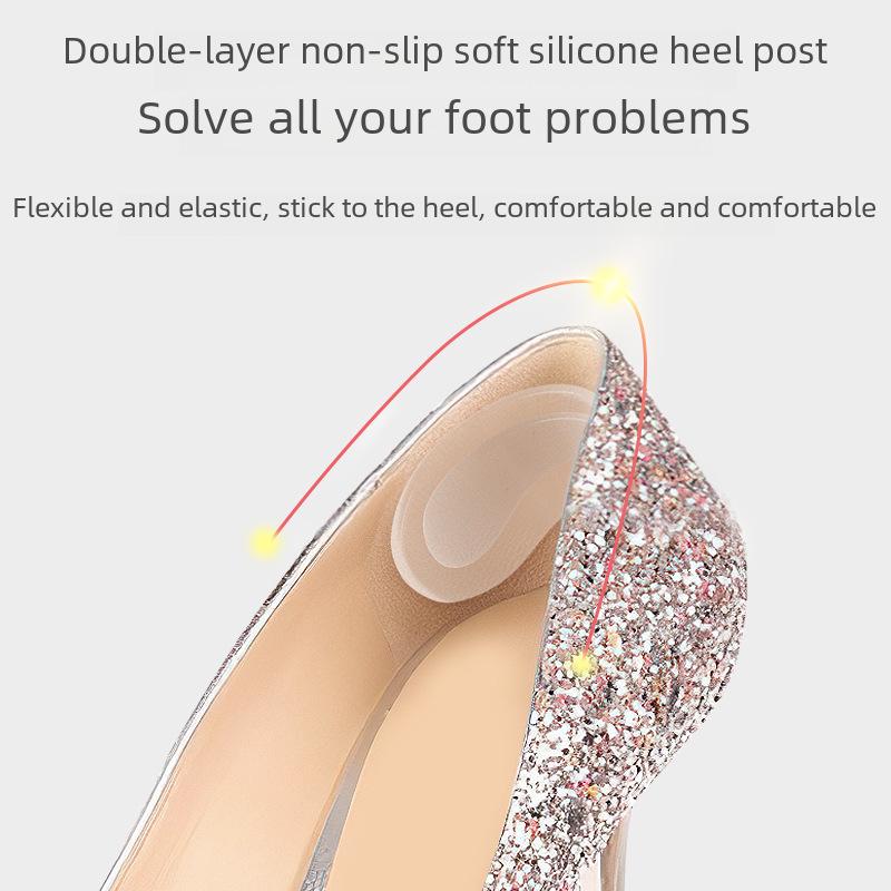Anti-Friction Heel Pads: Half-Size Inserts for Women, Anti-Heel Drop Support, Unisex High Heel Comfort