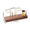 Metal Tissue Box Gold Tissue Dispenser Multi-use Napkin Holder  Restaurant