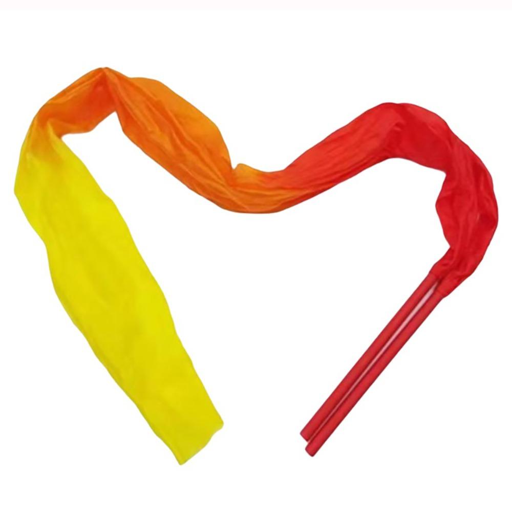 Com Haste Ginástica Fita Colorida Dança Fita Bonitos Adereços Esportivos