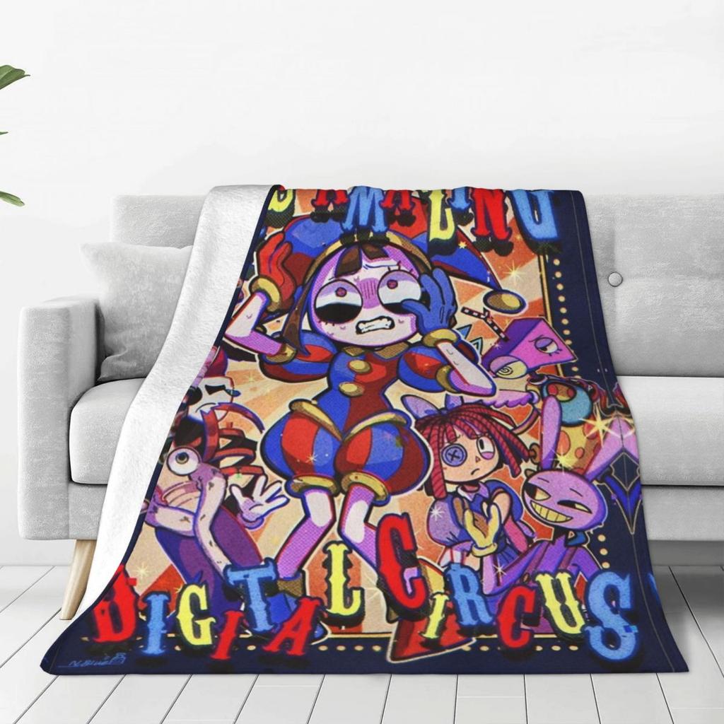 Der Erstaunliche Digitale Zirkus Kunst TV-Serie Decken Weicher Samt Komfort Geschenke Überwurfdecke Teppich Stück