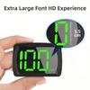 Beidou GPS Vehicle HUD Head-Up Display with Speedometer (KM/MPH) - Cross-Border Version
