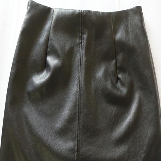 Practical Windproof Ultra Soft Long Lasting Knee-Length Women Warm Bodycon Skirt For Date Midi