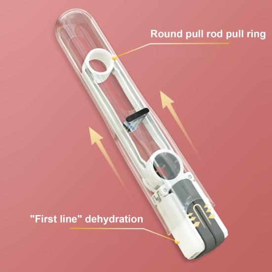 Small Desktop Mop Self-Squeezing Design Foldable Compact Size Portable Multifunctional Tabletop Handheld Cleaner Mop Tool