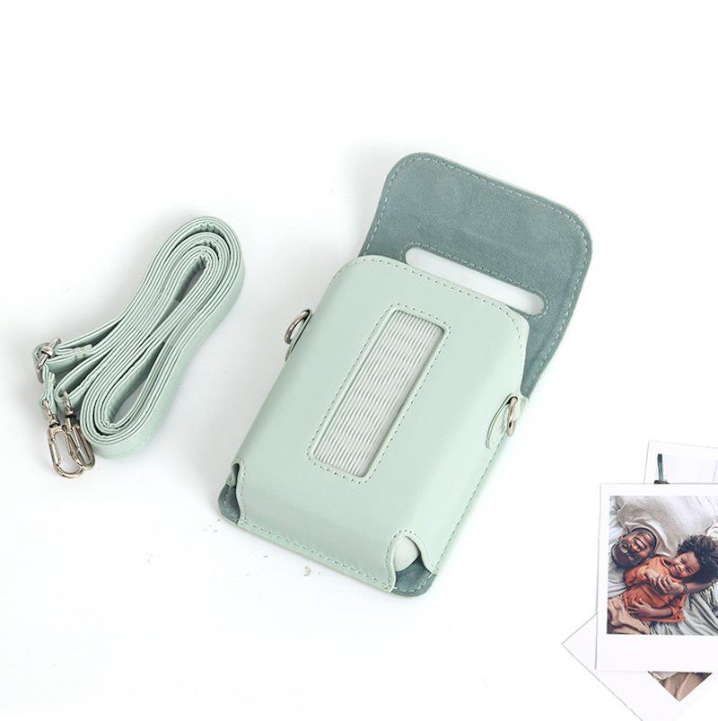 [Film Lab] Instax Mini Mini Link3 PU Leather Camera Case Soft Protective Case with Strap CAA73