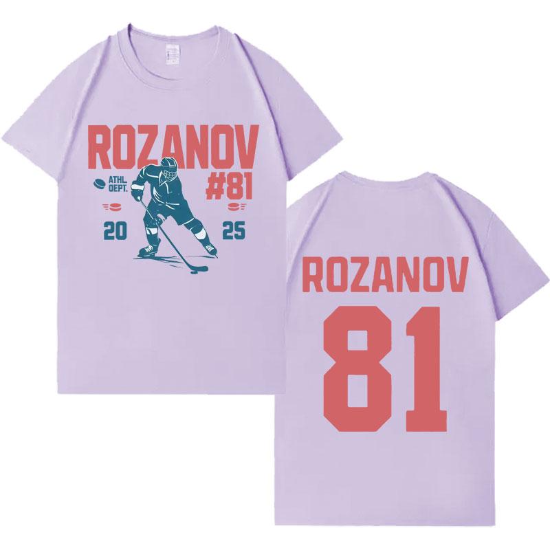 Harajuku Graphics Print Heated Rivalry Ilya Rozanov 81 Fashion Punk T Shirts Mens Women Casual Cozy Hot Sale Pop Tshirt Unisex