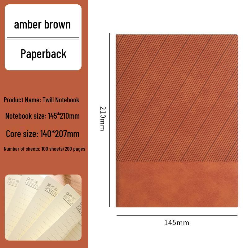 Premium Twill Buckle Notebook Gift Set for Back-to-School & Office A5