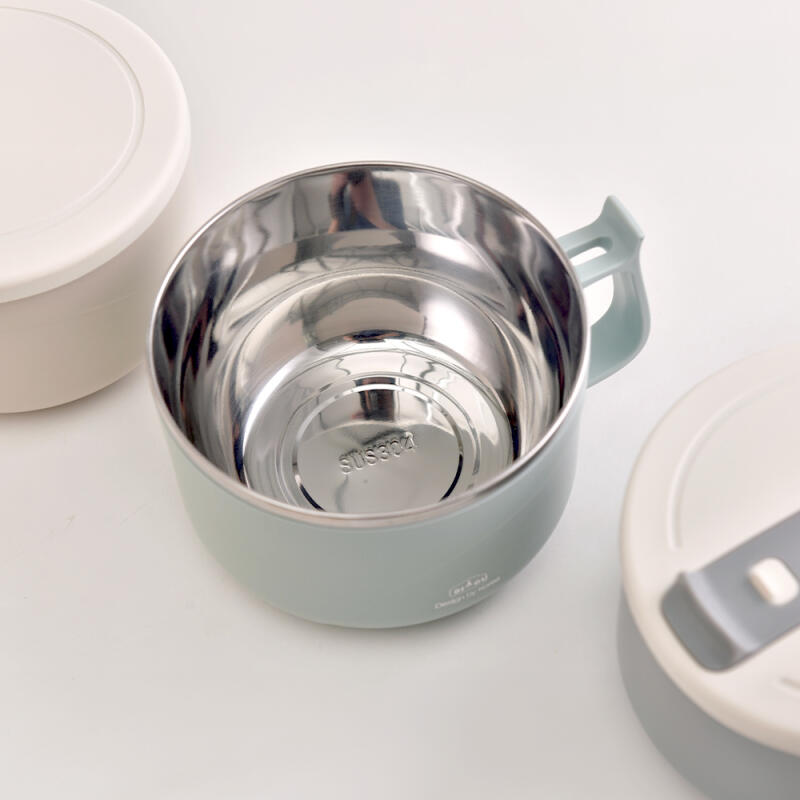 1+1 DIU Microwave Stainless Steel Steamer Egg Steamer Ramen Stainless Steel Range Pot