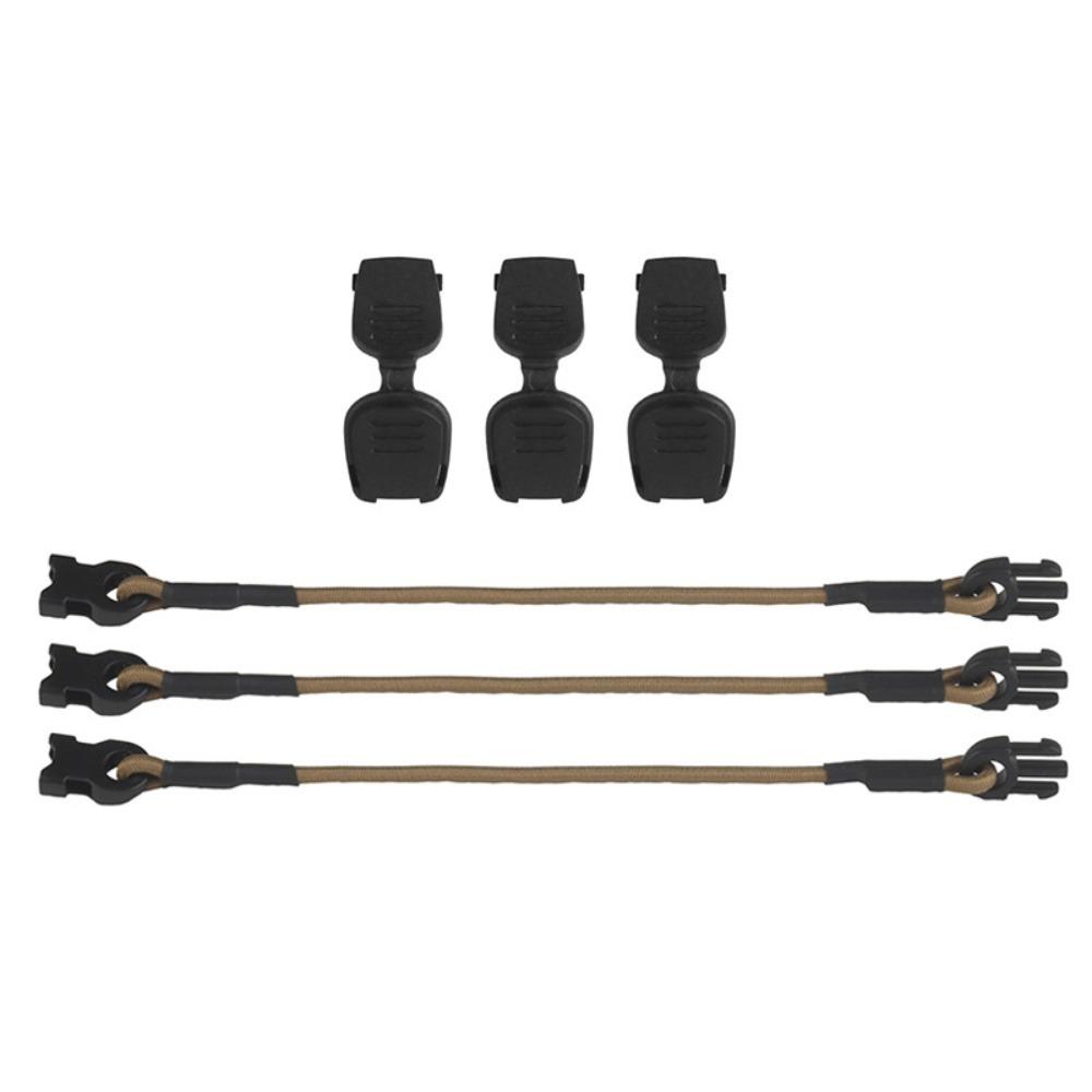 3Pcs/set with Quick-release Buckle Multipurpose Fixing Strap Outdoor Gear Organizing Rope Outdoor