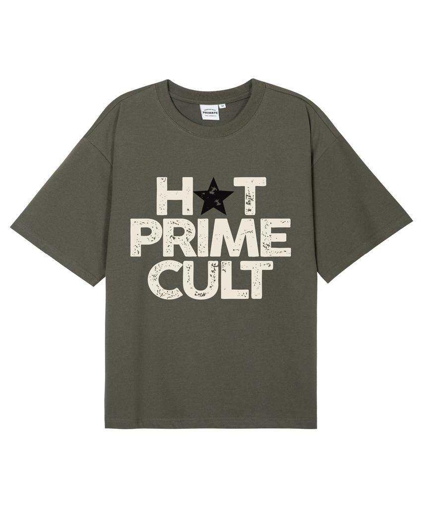 PRIMATE [Cool Cotton] Rustee Oversized Short Sleeve T-Shirt 6 Colors (B Type)