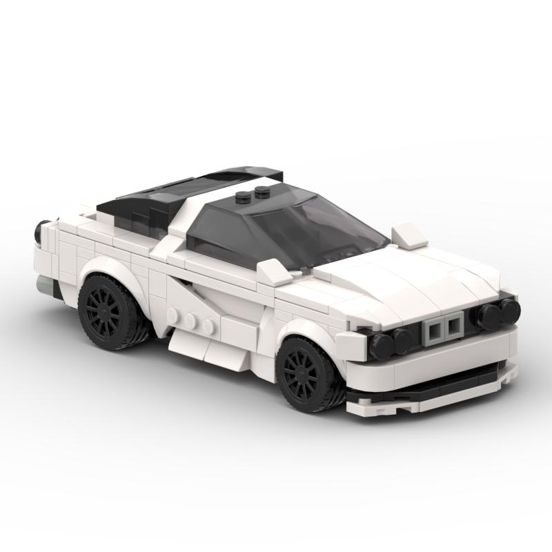 Technical Car City Speed  Sports Car Building Blocks Carro Rennau Voiture Vehicle MOC Educational Construction Toy