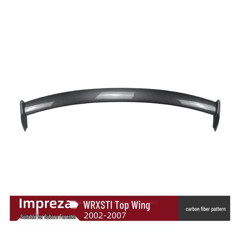 Subaru Impreza WRX STI 2002-07 Roof & Rear Spoiler Deflector Modifications