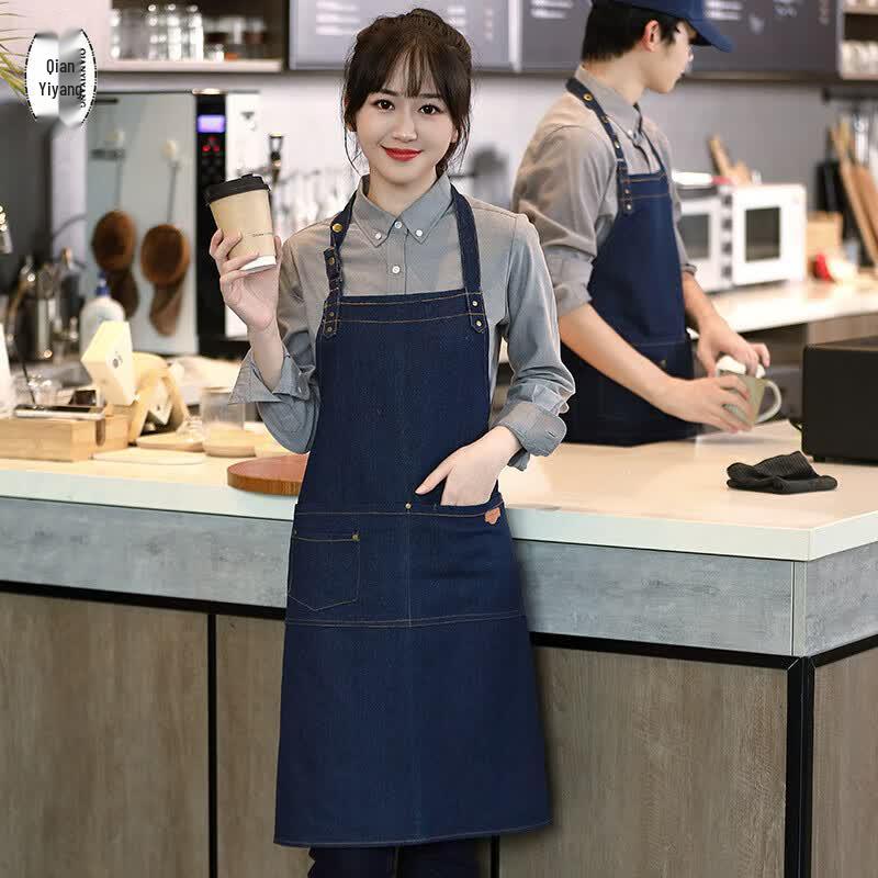 Denim Canvas Work Apron