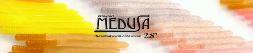 Thirty Four Soft Lure Medusa 2.8 Inch 8 per pack Niji (3248)
