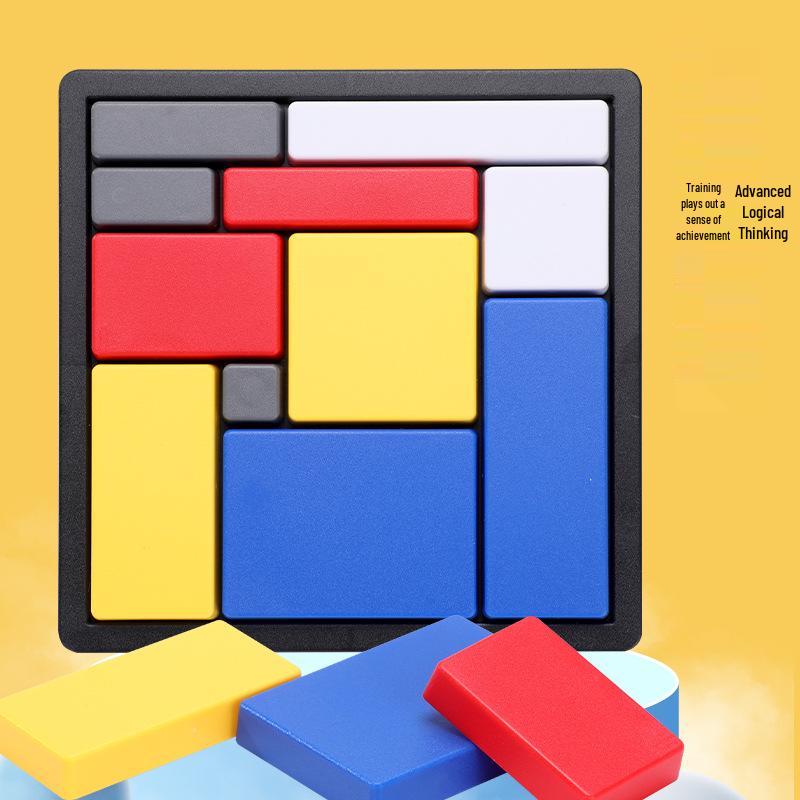 Children's Logic IQ Cube Puzzle Game - Enhances Thinking and Education