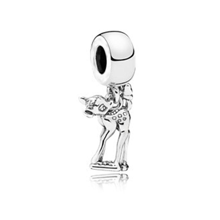 New Original Copper Plated Herocross Safety Chain Charms Pendant Cartoon Bead Fit Panloras Bracelet Women Diy Jewelry