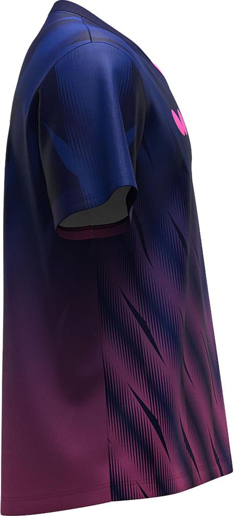 Butterfly Game Wear Fraser Shirt Navy SS (Table Tennis) 178