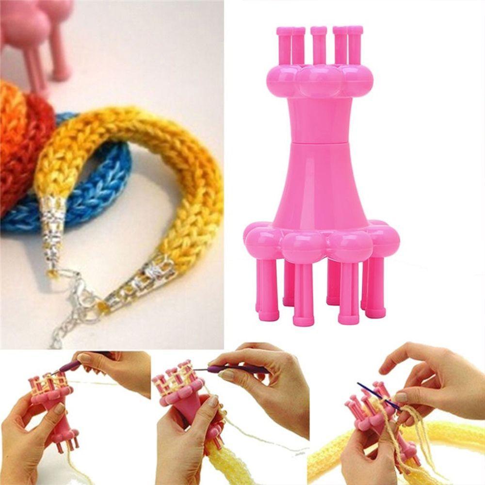 Scarves Knit Tools Needle Loom DIY Hook Wool Knitting Knitter Yarn Crochet Rope