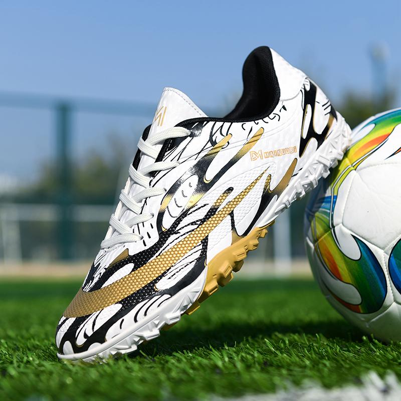 Football shoes broken nails, wear-resistant artificial grass training shoes for primary and secondary school students, adult short nails