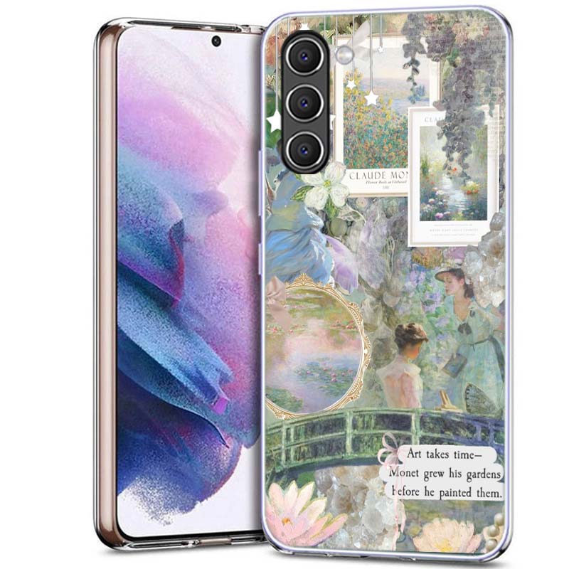 Claude Monet Art Phone Case for Samsung A54 A14 A24 A34 A17 A37 A57 A55 A35 A25 A15 A13 A23 A33 A53 A07 A05S A04S A03 A73 Galaxy