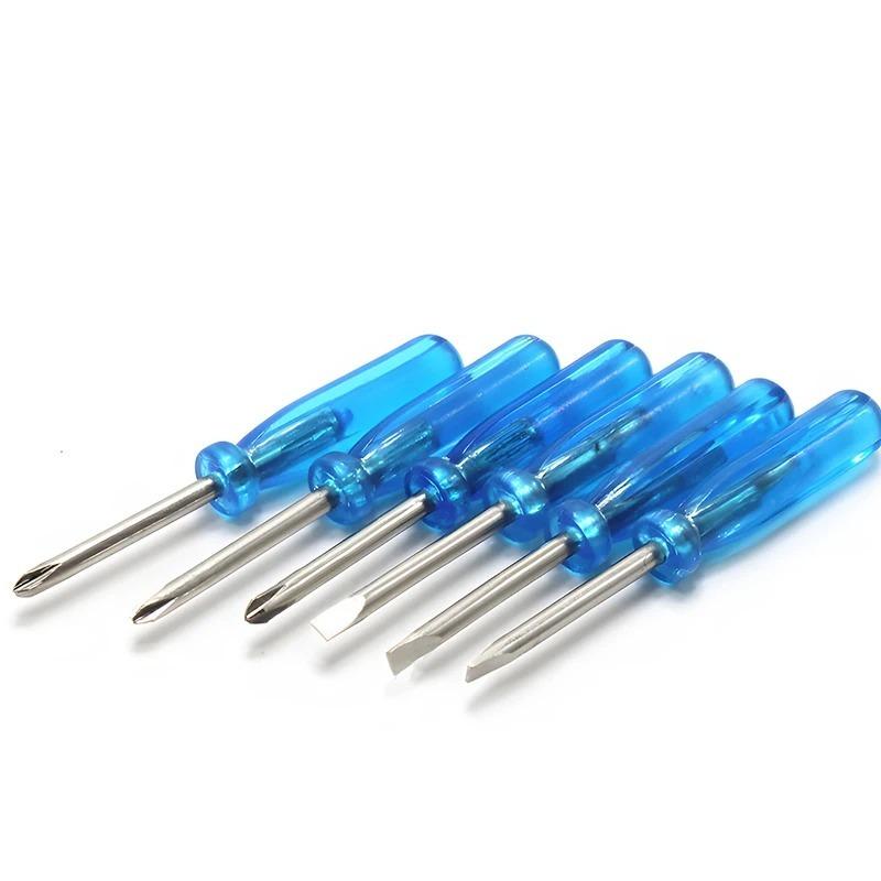 10pcs Blue Mini Screwdriver Set, Toy Cross Word Repair Tool, Suitable For Exercising Hands-on Ability Small Repair Tool, Cry
