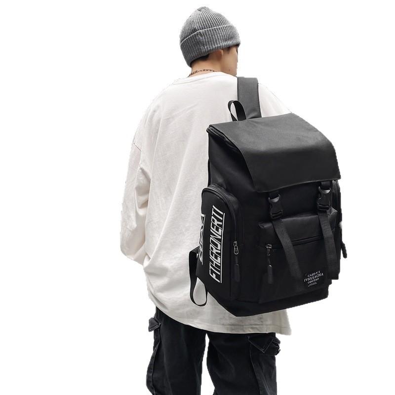 Schoolbag1011 New Schoolbag, High School Students Large-capacity Strong Japanese Students Korean Version Ins Men's Trendy Brand Men's Backpack