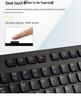 Silent Wired Chocolate Punk Keyboard - USB for Home, Office, Gaming, and Typing