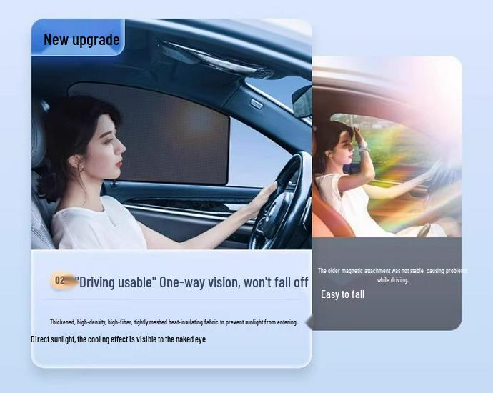 Nissan X-Trail Magnetické zatemňovací a tepelně izolační síťované závěsy