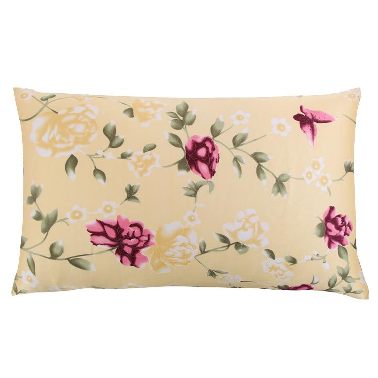 

100% Mulberry Silk Pillowcase for Hair and Skin,with Hidden Zipper,Both Sides Pure Mulberry Silk Pillow Case 48x74cm