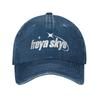 Freya Skye Silent Treat Unisex Damen Baseballkappe Used Washed Kappen Hut Outdoor Laufen Golf Verstellbare Passform Snapback Hut