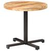 Day and Night - Day and Night Round Bistro Table Rough Mango Wood Ø80x75 Cm