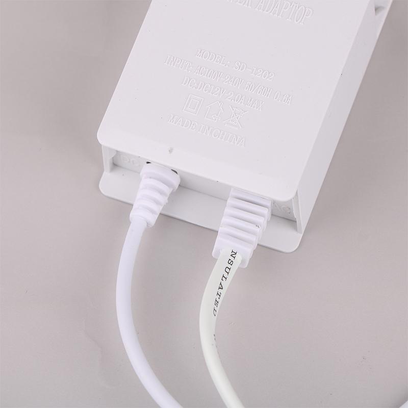 Ac 220V Input Dc 12V Output Supply Eu Plug Outdoor Waterproof Power Adapter Charger For Cctv Security Ahd Analog Ip Camera