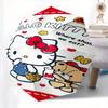 Hello Kitty,Food Automatic Folding Umbrella-Simple 8-Rib Design, Bright Cartoon Pattern, Durable Iron Frame, Suitable For Travel, Outdoor, B