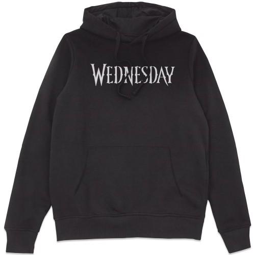 Wednesday Unisex Adult Logo Hoodie