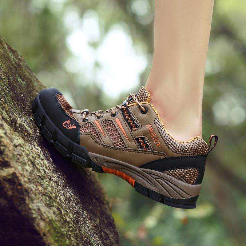 Summer Men's & Women's Casual Shoes Outdoor Mesh Sneakers Non-slip Trekking Hiking Footwear Running Shoes