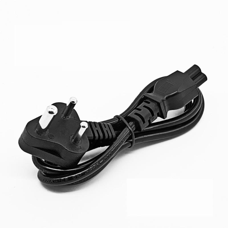3 Prong Laptop Charging Cable Power Cord Suitable for Multiple Laptop Brands Fast Charging and Overload Protections