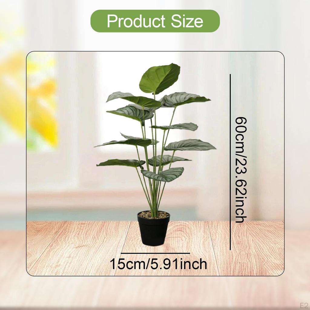 Umělý bonsajový strom Zelená dekorace s květináčem Pokojová rostlina Rostliny Vnitřní pro