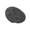 Black Car Exterior Gas Cap Fuel Filler Door Cover For Ford Mustang GT 2015-2018
