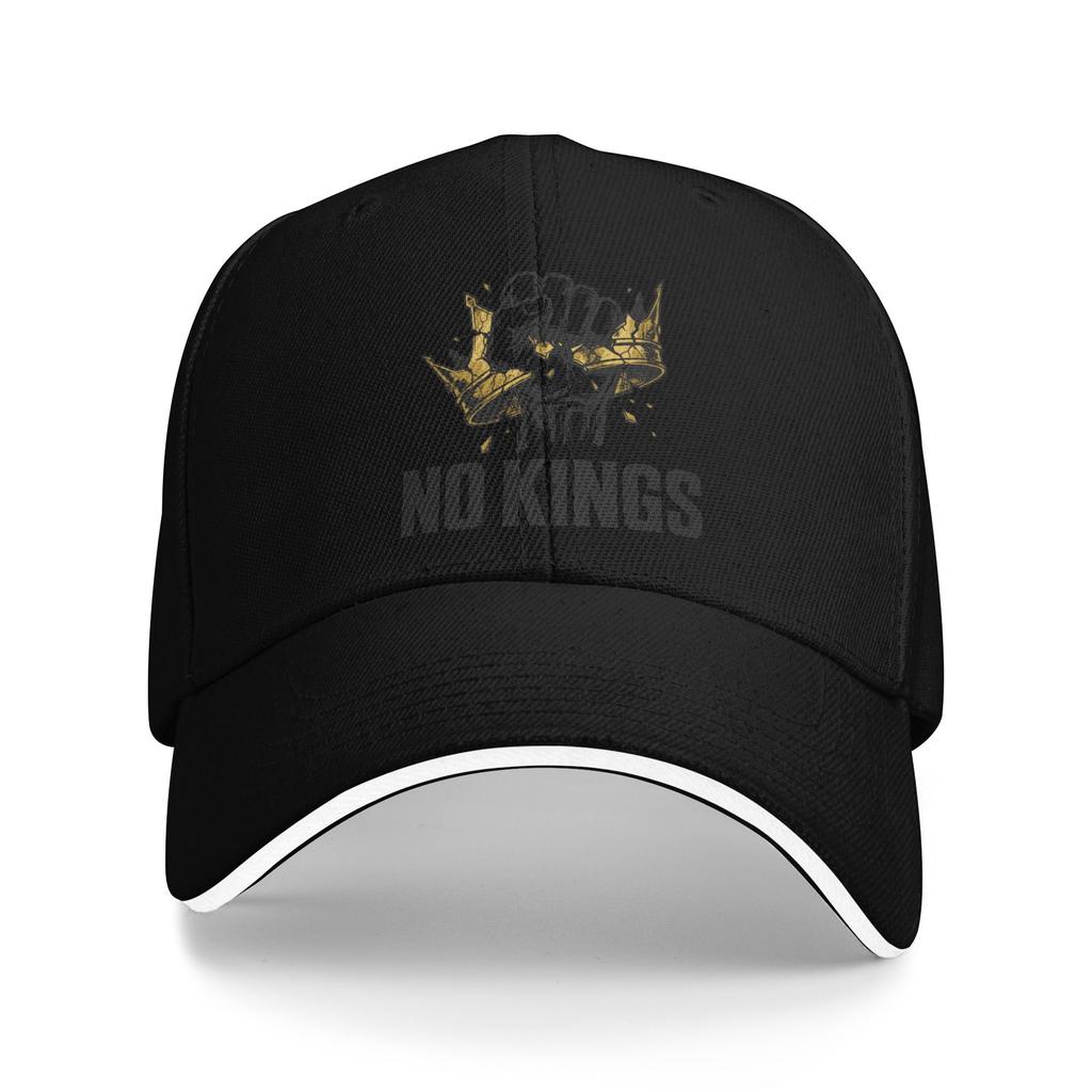 Summer No Kings Baseball Cap Hunting Camping Fitted Retro Design Sun Hip Hop Hats Unisex Men High Quality Baseball Caps