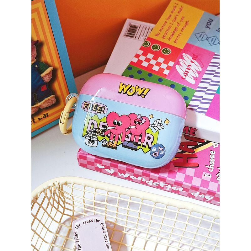 

Case AirPods Pro Second Generation Creative Funny Niche Style Drop-Resistant Earphone Sleeves Original Cute Fun Heart AirPods 4 Headphone Case Apple AirPods Pro 2nd Generation