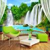 3d Stereo Waterfalls Photo Wallpaper Nature Landscape Murals Living Room Tv Sofa Backdrop Wall Papers For Wall 3d