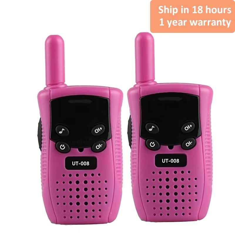 New Mini Walkie Talkie Children Handheld Transceiver Long Range Portable Walkie-Talkie Kid Two Way Radio Boy Girl Birthday Gifts